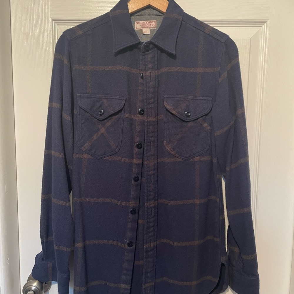 Wallace & Barnes (J Crew) heavyweight flannel (men’s extra small)